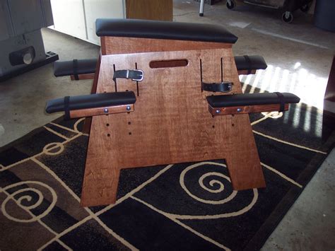Dungeon Sex Furniture BDSM Bench Chestnut Red W Black Etsy India