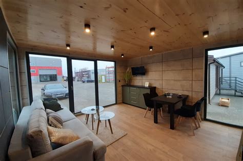 Modular Container Huis Chalet 5460 M2 Containerwoning Q Trend