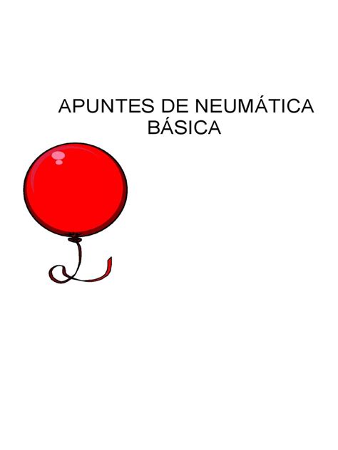 Apuntes De Neumática Básica Pdf Pistón Compresor De Gas