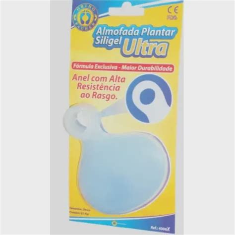 Almofada Plantar De Silicone Siligel Ultra 4006X Ortho Pauher No Shoptime