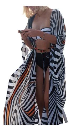 Bsubseach Mujer Cárdigan De Playa Blusa Verano Cubrir Bikini Meses sin interés