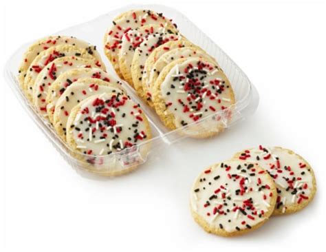 Bakery Seasonal Iced Sugar Cookies, 12 ct - Kroger