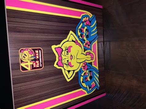 Arcade Up Ms Pacman Th Anniversary Wood Grain Review Youtube