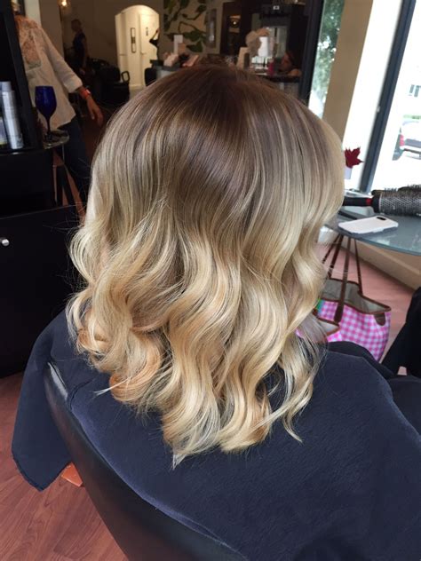 Love This Soft Blonde Look Color Melt Process While Tipping The Ends