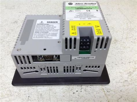 Allen Bradley 2711p T6m5d8 2711pt6m5d Pvp 600 Mono 5 5 Touch 24vdc Rs232