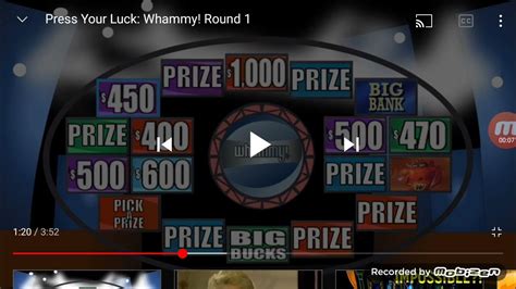 Whammy The All New Press Your Luck S1 E13 Youtube