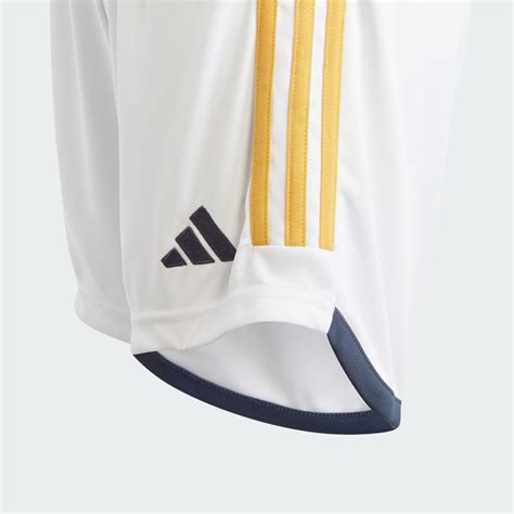 Adidas Real Madrid 23 24 Home Shorts Juniors White Adidas UAE