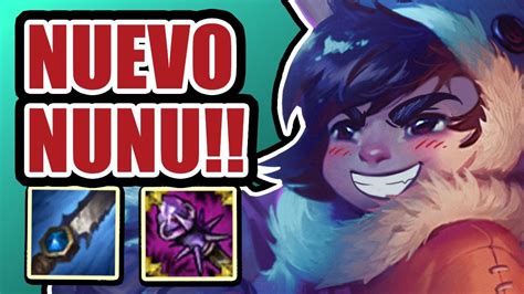 NUEVO NUNU JG S8 AP Tank Build EXPLOTA EN OP Gameplay Nunu Y