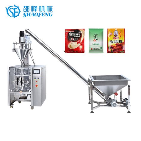 Automatic Back Seals Bag Sachet Filler Sealer Machine Food Powder