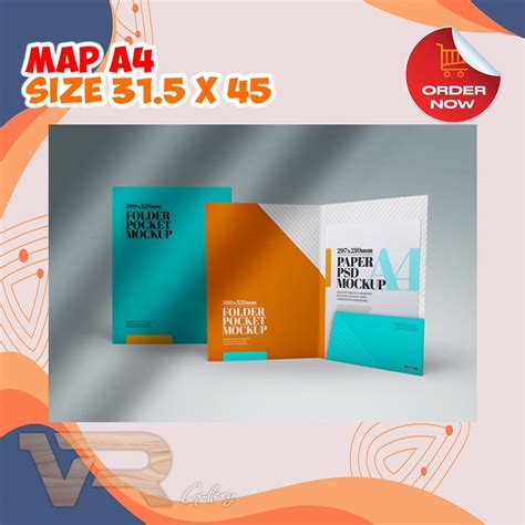 Jual Cetak Map Folder F Map Sekolah Kantor Map Kupingan Custom