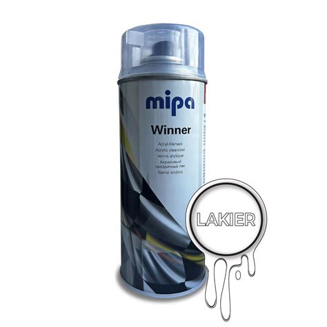 Mipa Winner Lakier Bezbarwny Po Ysk Spray Ml Za