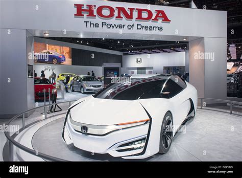 Honda Concept Car On Display Hi Res Stock Photography And Images Alamy