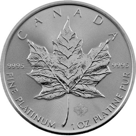 1 Oz Platin Kanada Maple Leaf Welt Der Numismatik