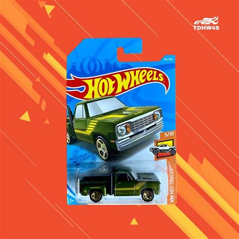 Hot Wheels Regular Treasure Hunt Dodge Lil Red Express Truck Shopee Thailand