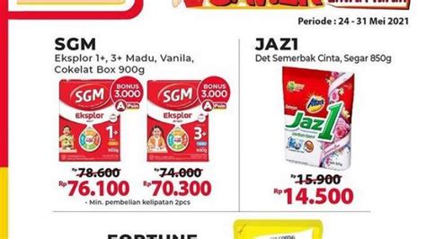 KATALOG Promo Alfamart Berlaku Hingga 31 Mei 2021 Beli 2 Gratis 1