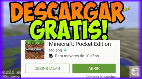 Como Descargar Minecraft Totalmente Gratis Youtube