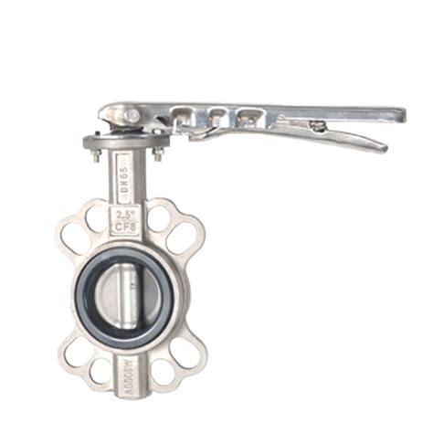 Wafer Type Stainless Steel Butterfly Valve