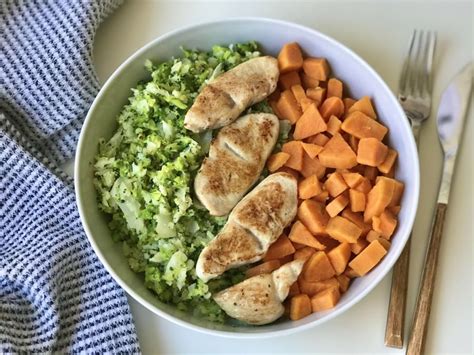 Arroz De Br Coli Y Coliflor Con Pavo Y Batata Receta Ekilu