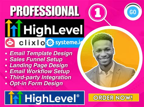 Gohighlevel Sales Funnel Automation Gohighlevel Website Landing Page