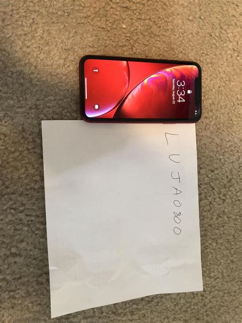 Apple Iphone Xr T Mobile Red Gb A Luja Swappa