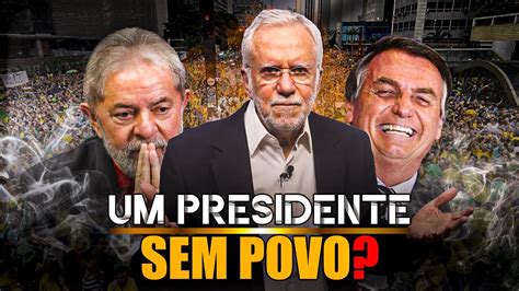 A REALIDADE QUE LULA NÃO ESPERAVA BOLSONARO TEM O APOIO DO POVO E ABALA