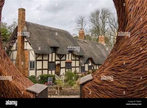 Anne Hathaways Cottage, Stratford Upon Avon - England UK Stock Photo