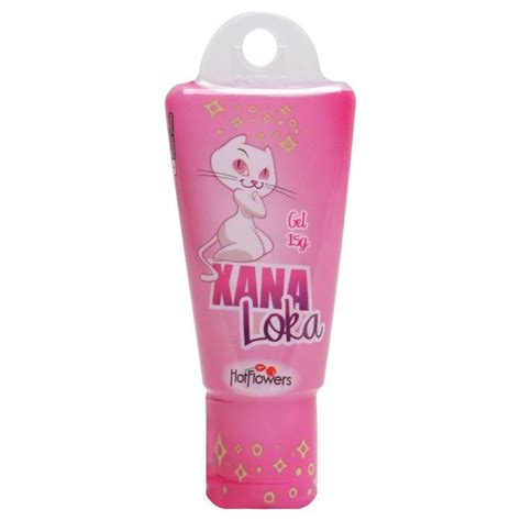 Xana Loka Gel Excitante Vibrações 15g Hot Flowers Gall