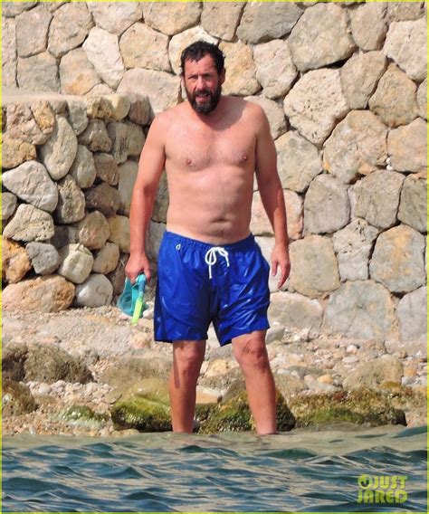 Adam Sandler Goes Shirtless During A Beach Day In Spain Photo