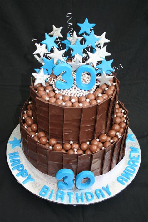 Leonies Cakes And Parties 30th Birthday Cake