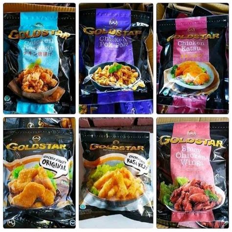 Jual Goldstar Chicken Nugget Naget Keju Karaage Spicy Wings Pok Pok