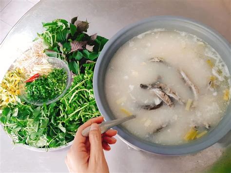 chao ca keo rau dang ca  sous vide ngot mem thit ca hau dang