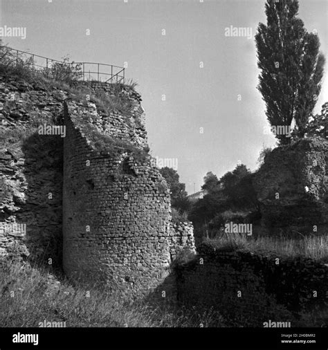 Römisches Amphitheater In Trier Deutschland 1930er Jahre Roman