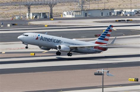 American Airlines Boeing 737 800 Damaged After Garbage Truck Strikes