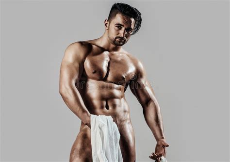 Male Model Body Nude Torso Naked Man Seductive Gay Muscular