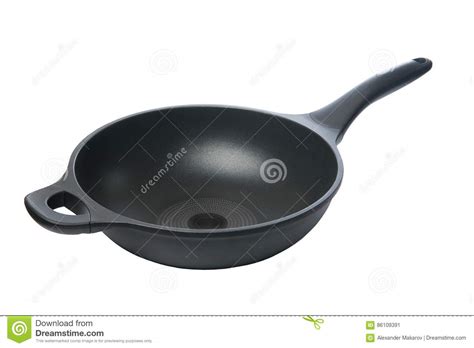 Teflon Pan Angle View Stock Photo 90185778