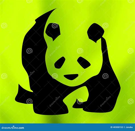 Symbol Of Giant Panda Stock Illustration Image 40300153