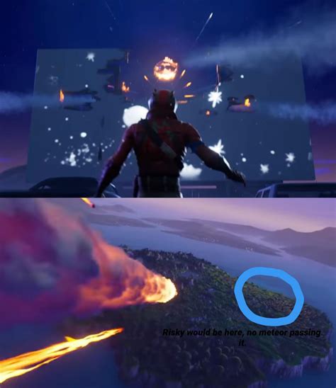The Season 4 trailer shows the meteor breaking through the Risky Reels
