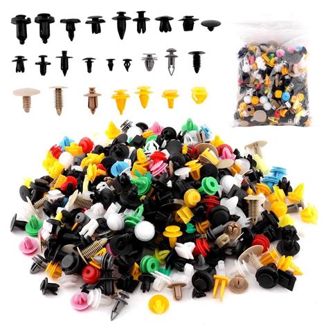 universal car clips kit plastic high quality car bumper fasteners auto