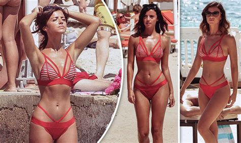 Lucy Mecklenburgh Puts On Jaw Dropping Display As She Stuns In Sizzling Scarlet Bikini