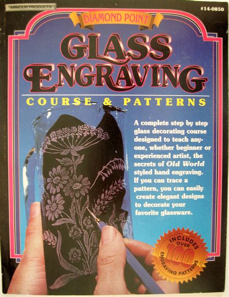 Book Engraving Glass Pattern Patterns Gallery