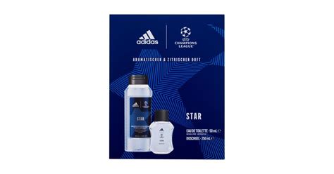 Adidas UEFA Champions League Star Geschenkset Eau De Toilette 50 Ml