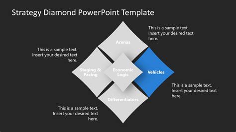 Strategy Diamond PowerPoint Template Diagram - SlideModel