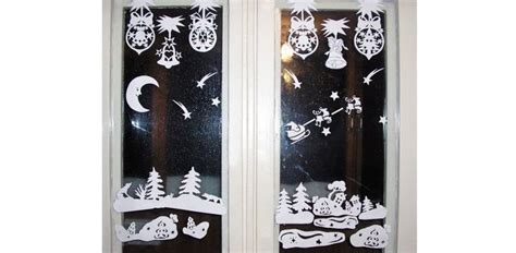 Новогодние трафареты на окна