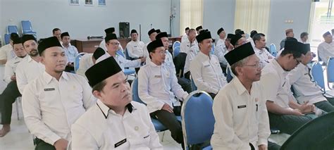 Kantor Kemenag Jember Gelar Rapat Evaluasi Kinerja Bimas Islam Tahun