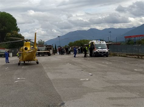 Ceccano Incidente Domestico Trasferita In Eliambulanza Pietroalviti