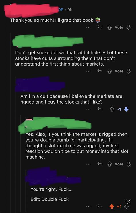 Ape realises the fault in cult logic (if you see this, we welcome you