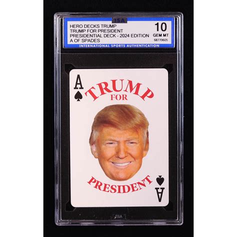 Donald Trump Hero Decks Trump For President Presidential Deck Ace