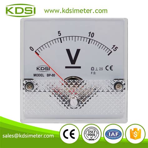 Factory Direct Sales Bp 80 Dc15v Analog Dc Voltage Panel Meter Buy Panel Voltmeter Analog Dc