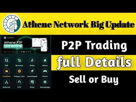 Athene Network P2P Trading ATH Token Sell Or Buy Kaise Kare Athene