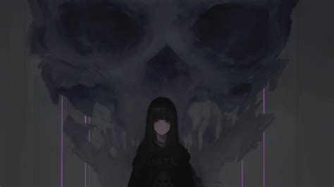 Dark Purple Anime Wallpapers on WallpaperDog